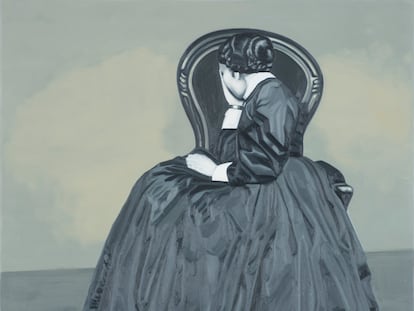 Woman in Mourning obra de Cristina Toledo