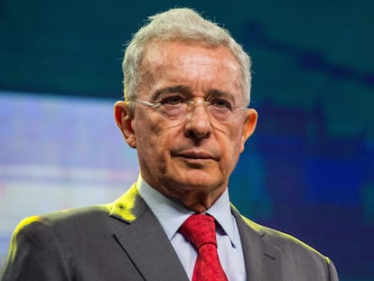 Álvaro Uribe en agosto de 2023.