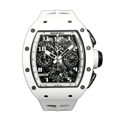 Richard Mille RM011 Automatic Flyback Chronograph Felipe Massa White Ghost America Limited Edition