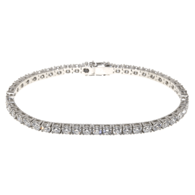 Penelope Ashford Tennis Bracelet 14K White Gold 48 Diamonds