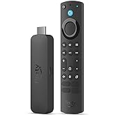 Amazon Fire TV Stick 4K Max streaming device, supports Wi-Fi 6E, free & live TV without cable or satellite