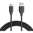 Anker USB C Cable, Powerline USB 3.0 to USB C Charger Cable (6ft) with 56k Ohm Pull-up Resistor for Samsung Galaxy Note 8, S8