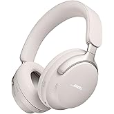 Bose QuietComfort Ultra Wireless Noise Cancelling Headphones with Spatial Audio, Over-the-Ear Headphones with Mic, Up to 24 H