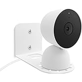 Metal Wall Mount Holder fits for Google Nest Indoor 2nd Generation Wired Security Cam, Flexible Installation Camera Shelf for