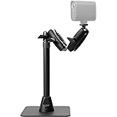 Logitech for Creators Mevo Table Stand, Versatile and Stable Stand for Mevo Cameras at a Table or Desk - Black