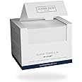 Clean Skin Club Clean Towels XL, 100% USDA Biobased Face Towel, Disposable Face Towelette, Makeup Remover Dry Wipes, Ultra So