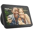 Echo Show 8 Photo Frame Edition | Powered by Amazon Photos | 6-Months PhotosPlus included w/ auto renewal | Charcoal