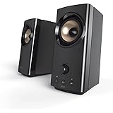 Creative T60 2.0 Compact Hi-Fi Desktop Speakers with Clear Dialog and Surround by Sound Blaster, USB-C Audio, Mic and Headset