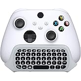 Mcbazel Mini Game Keyboard 2.4G Receiver Wireless Chatpad Message with 3.5MM Audio Jack for Xbox One/Xbox One X/Xbox One S/Xb
