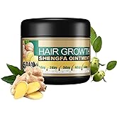 Ginger Hair Growth Cream, Ginger Germinal Conditioner, Hair Regrowth Serum, Moisturizing Scalp Massage Follicle Ginger Essenc