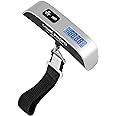travel inspira Luggage Scale, Portable Digital Hanging Baggage Scale for Travel, Suitcase Weight Scale with Rubber Paint, 110