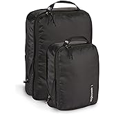 Eagle Creek Pack-It Isolate Compression Packing Cubes for Travel Set S/M - 2 Lightweight, Water-Resistant Suitcase Organizer 