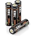 EBL AA Battery 1.5V AA Lithium ion Batteries 3300mWh High Capacity with Micro USB Cable, 2 Hours Quick Charge USB AA Recharge