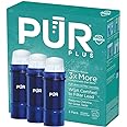 PUR PLUS Lead Reducing Water Pitcher and Dispenser Replacement Filter, Value Pack, 6-month Supply, Compatible with all PUR an