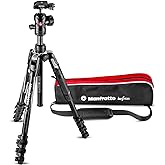 Manfrotto Befree Advanced Lever 4-Section Aluminum Travel Tripod with Ball Head, Black