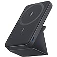 Anker Magnetic Battery, 5,000mAh Foldable Magnetic Wireless Portable Charger with Stand and USB-C (On The Side), Only for iPh