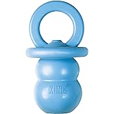 KONG Puppy Binkie - Pacifier Dog Toy for Puppies - Stuffable Chew Toy for Puppy Playtime - Durable Natural Rubber Dog Treat T