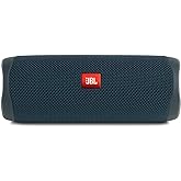 JBL FLIP 5, Waterproof Portable Bluetooth Speaker, Blue, 3.6 x 3.6 x 8.5