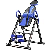 Dripex Heavy Duty Gravity Inversion Table 300 lbs Capacity with Adjustable Protective Belt Inversion Table for Back Pain Reli