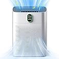 MORENTO Air Purifiers for Home Large Room up to 1076 Sq Ft with PM 2.5 Display Air Quality Sensor, Remove 99.97% of Pet Hair 