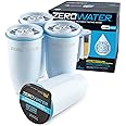 ZeroWater Official Replacement Filter - 5-Stage 0 TDS Filter Replacement - System IAPMO Certified to Reduce Lead, Chromium, a