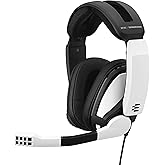 EPOS I Sennheiser GSP 301 Flip-to-Mute, Comfortable Memory Foam Ear Pads, Headphones for PC, Mac, Xbox One, PS4, PS5, Nintend