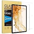 SPARIN 2 Pack Screen Protector for Samsung Galaxy Tab S9 Plus 2023/Tab S7 FE 5G/Tab S8 Plus/Tab S7 Plus (12.4 Inch), Case Fri