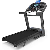 Horizon Fitness 7.4 at Studio Series Smart Treadmill with Bluetooth and Incline, Heavy Duty Folding Treadmill 350 lbs Weight 