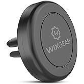 WixGear Universal Air Vent Magnetic Phone Car Mount Holder with Fast Swift-Snap Technology for Smartphones and Mini Tablets, 