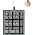 Keychron Q0 Plus Wired Full Aluminum Custom Number Pad, QMK/VIA Programmable Knob and Macro Column with Hot-swappable Gateron