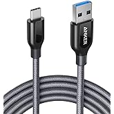 Anker USB C Cable, PowerLine+ USB-C to USB 3.0 cable (3ft), High Durability, for Samsung Galaxy Note 8, S8, S8+, S9, S10, Son