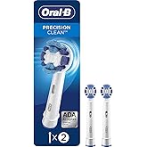 Oral-B Precision Clean Electric Toothbrush Replacement Brush Heads Refill, 2ct