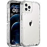 ORIbox Case Compatible with iPhone 12 and iPhone 12 Pro, Heavy Duty Shockproof Anti-Fall Clear case