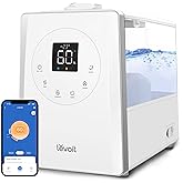 LEVOIT LV600S Smart Warm and Cool Mist Humidifiers for Home Bedroom Large Room, (6L) 753ft² Coverage, Quickly & Evenly Humidi