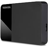 Toshiba 4TB Canvio Ready – 2.5 inch Portable External Hard Drive with SuperSpeed USB 3.2 Gen 1, Compatible with Microsoft Win