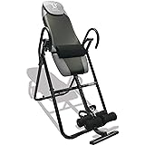 Body Vision IT9825 Premium Inversion Table with Removable Head Pillow & Lumbar Support Pad, - Heavy Duty - up to 250 lbs., Gr