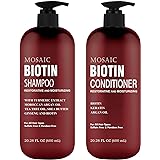 Biotin Shampoo and Conditioner Set for Thinning Hair, and Regrowth- Ultimate Hair Care for Men & Women- Anti Hair Loss Treatm