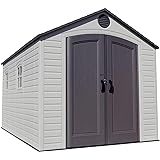 Lifetime 6402 Outdoor Storage Shed, 8 by 12.5 Feet; 2 windows