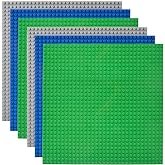 Lekebaby Classic Baseplates Building Base Plates for Building Bricks 100% Compatible with Major Brands-Baseplates 10" x 10",A