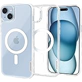Smartish® iPhone 15 Plus Magnetic Case - Gripmunk Compatible with MagSafe [Lightweight + Protective] Slim/Thin Grip Cover for