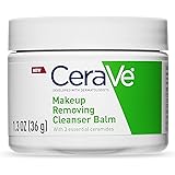 CeraVe Cleansing Balm for Sensitive Skin | Hydrating Makeup Remover with Ceramides and Plant-based Jojoba Oil for Face | Non-