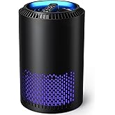 AROEVE Air Purifiers for Home, Air Purifier Air Cleaner For Smoke Pollen Dander Hair Smell Portable Air Purifier with Sleep M