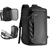GHERSON Travel Backpack For Air Travel,Durable Large 40L TSA Flight Approved Carry-on Luggage Hand,Water Resistant Business R