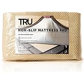 TRU Lite Bedding Extra Strong Non-Slip Mattress Grip Pad - Heavy Duty Rug Pad - Secures Carpets and Furniture - Easy, Simple 