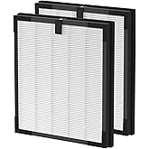 2 Pack HY4866 Replacement Filters for MORENTO/WESTHEY HY4866 Air Purifier and YIOU M1 Air Purifier, 3-in-1 H13 True HEPA Filt