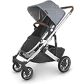 UPPAbaby Cruz V2 Stroller/Full-Featured Stroller with Travel System Capabilities/Toddler Seat, Bumper Bar, Bug Shield, Rain S