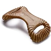 Benebone Dental Durable Dog Chew Toy for Aggressive Chewers, Real Bacon, Made in USA, Medium