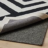 Gorilla Grip Felt and Natural Rubber Stay in Place Slip Resistant Rug Pad, 1/4” Thick, 3x5 FT Protective Padding for Under Ar