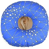 welsoon Piercing Pillow for Side Sleeping Pillow with Ear Hole for CNH and Ear Pain Relief Ear Guard Cushion