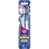 Oral-B 3D White Radiant Whitening Manual Toothbrush, 2 Count